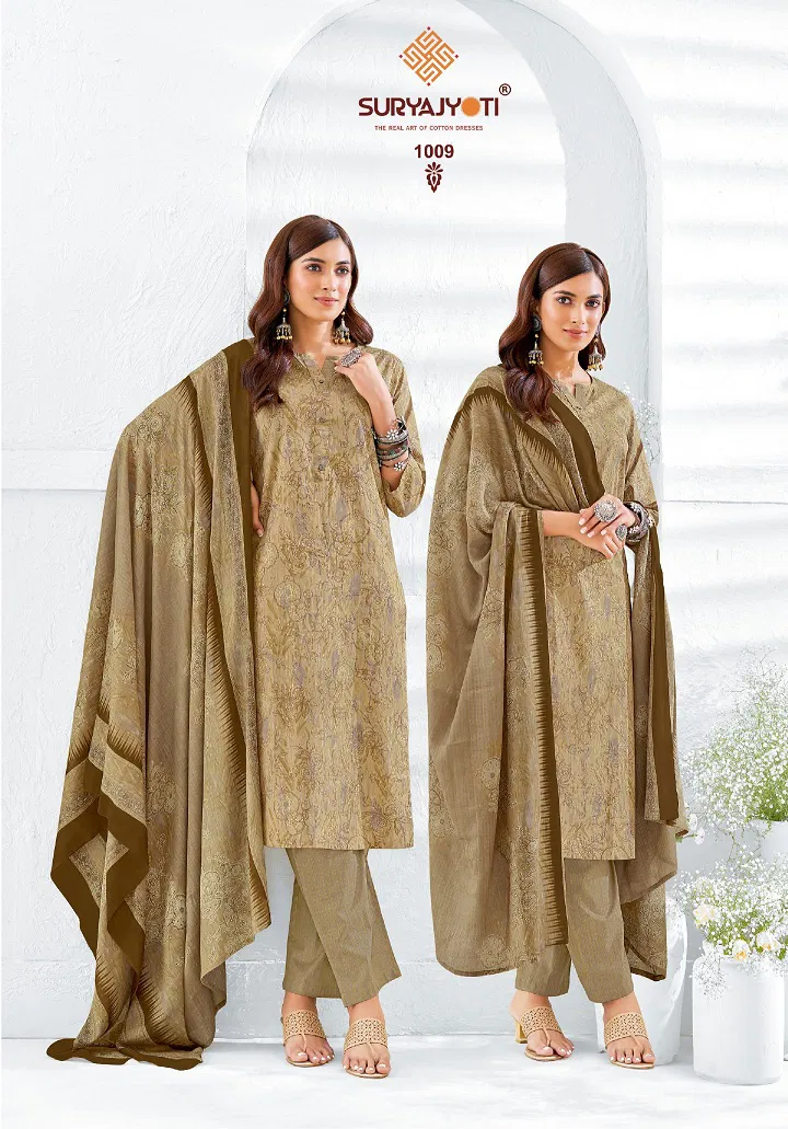 Suryajyoti Poshak Vol 1 Printed Readymade Suits Catalog